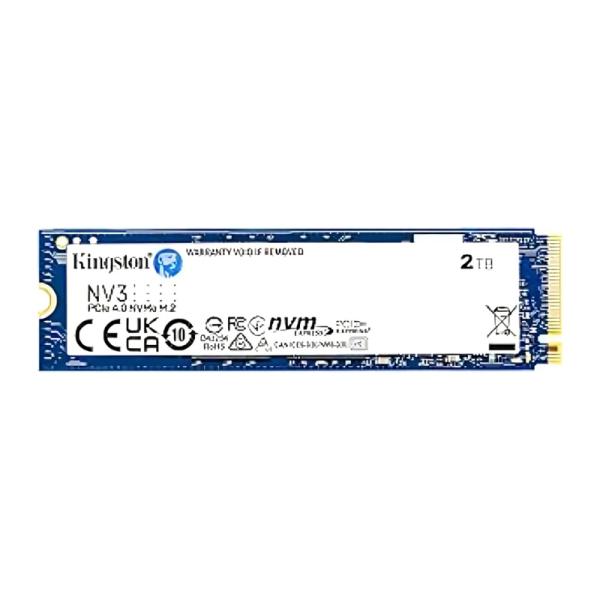 HD INTERNO SOLIDO 2TB KINGSTON NV3 M.2 2280 PCIE GEN4 X4 6000MB/S / 5000MB/S