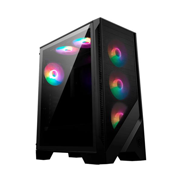 CASE RGB MSI MAG FORGE 120A AIRFLOW MID TOWER VENTILADORES 6 DE 120MM CON