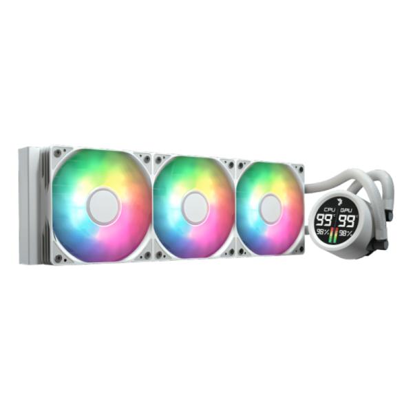 ENFRIAMIENTO LIQUIDO RGB AEROCOOL ABYSS L360R DIGI WHT AIO 360MM