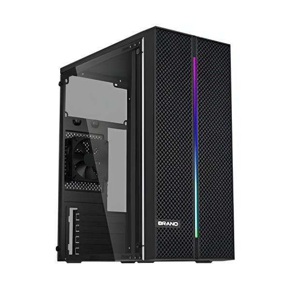 CASE GAMING RGB EAGLE WARRIOR CM26KTRA001C MINI TOWER SIN VENTILACIÓN INCLUIDA