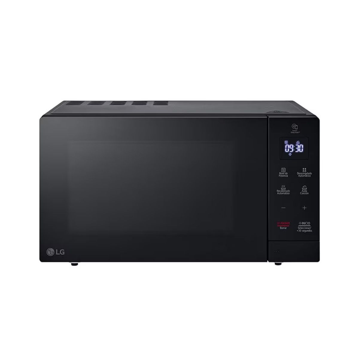 LG MICROONDAS 1.1 PIES CÚBICOS COLOR NEGRO MS3032JAS