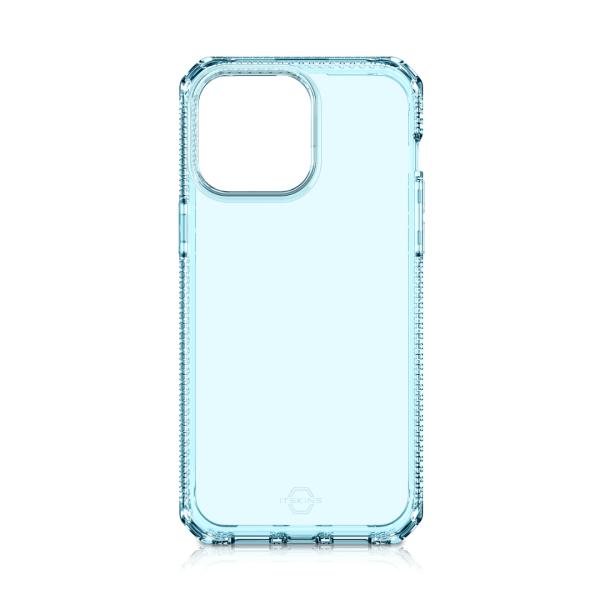 ITSKINS CASE FOR APPLE IPHONE 14/13 (6.1") SPECTRUM R // CLEAR, LIGHT BLUE.