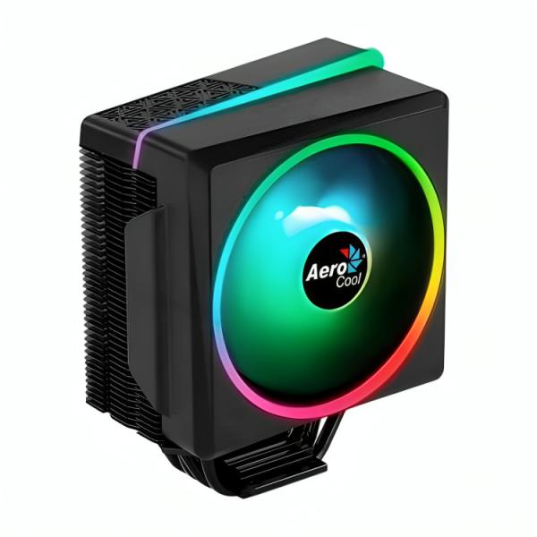 ENFRIAMIENTO DE AIRE AEROCOOL CYLON 4F ARGB PWM 4P LGA1700/AM5 1X120MM PWM PARA