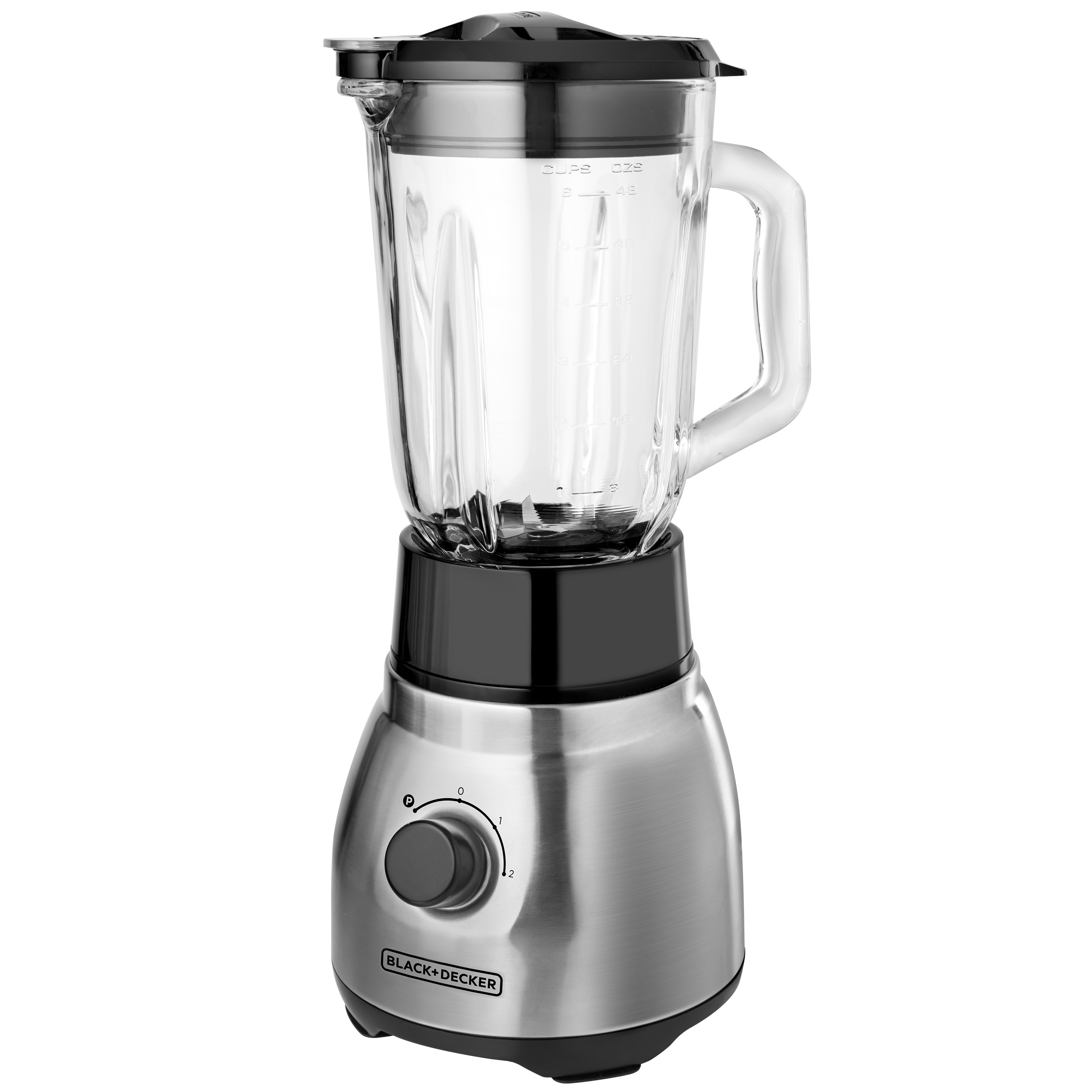 BLACK + DECKER LICUADORA 2 VELOC 750W + VASO PERSONAL TRICUADORA ROJA METALICA