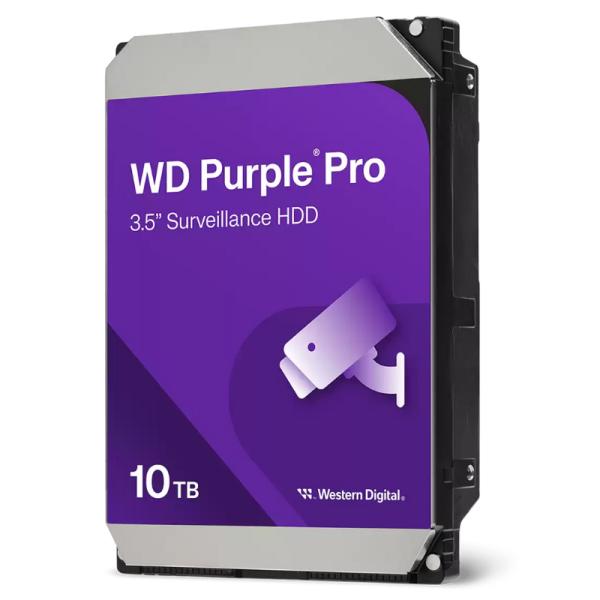 HD INTERNO 10TB WESTERN DIGITAL WD102PURP 3.5 PULG SATA III 512MB/S 7200 RPM