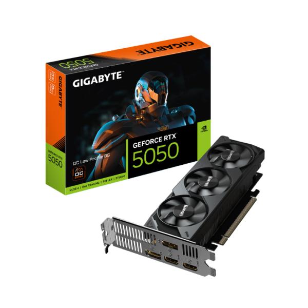 TARJETA DE VIDEO GIGABYTE GEFORCE RTX 5050 OC LOW PROFILE 8G 8GB GDDR6 2587MHZ