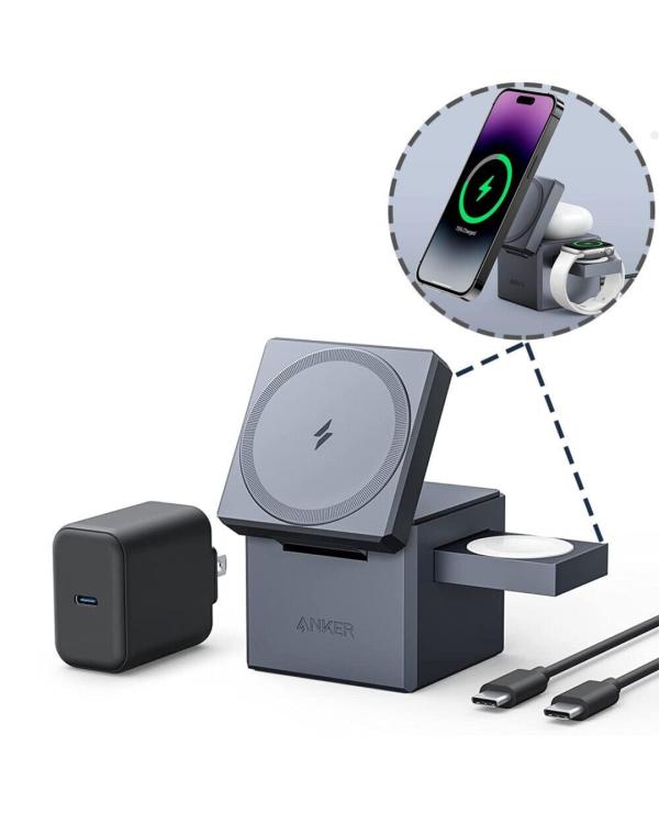 ANKER 3-IN-1 CUBE CHARGER WITH MAGSAFE, Y1811JA1-1.