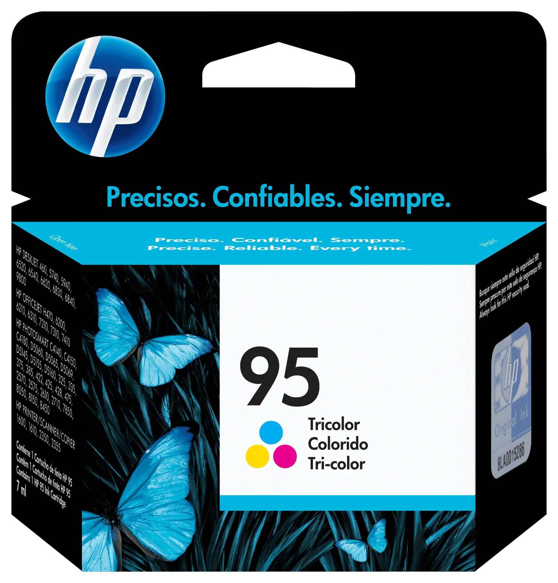 HP CARTUCHO TRICOLOR 260PGS #95 C8766WL