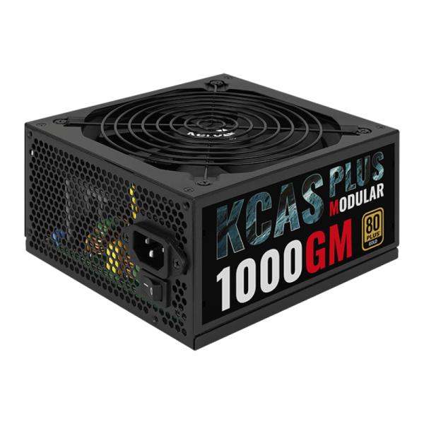 FUENTE DE PODER AEROCOOL 1000GM KCAS PLUS 1000W 80 PLUS GOLD SEMI MODULAR ATX