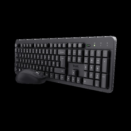 TRUST COMBO TECLADO Y MOUSE INALAMBRICO SILENCIOSO TKM-360 EN ESPAÑOL - 25356