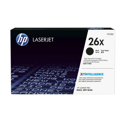 HP TONER NEGRO 9000 PGS 26X CF226X