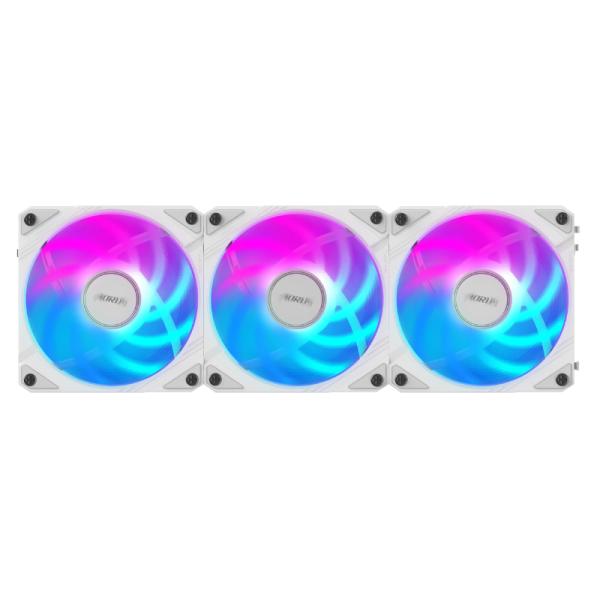 ABANICO RGB GIGABYTE AORUS EZ CHAIN FAN 120 ICE (3-PACK) 120MM GP-ECFAN1203 ICE