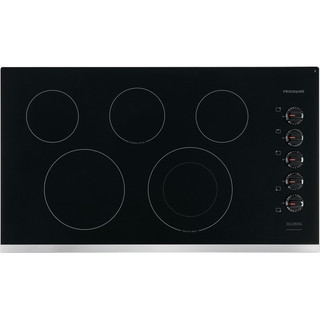 FRIGIDAIRE PLANTILLA ELÉCTRICA EMPOTRABLE DE 36" 5 QUEMADORES ACERO INOXIDABLE