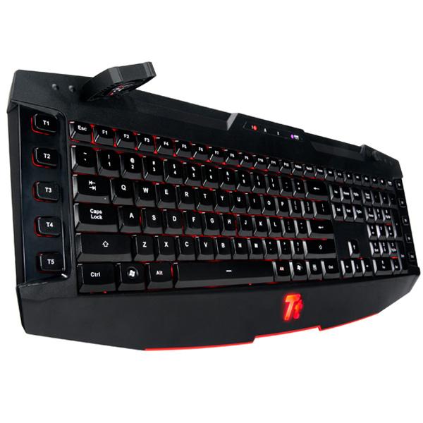 TECLADO THERMALTAKE CHALLENGER PRO GAMING USB INGLES NEGRO