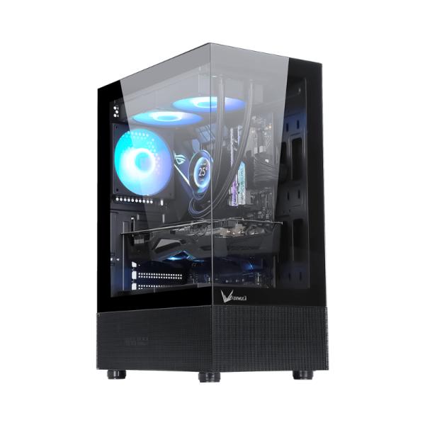 CASE FORMULA V LINE CRYSTAL Z1+ AR V2 MID TOWER 3 ABANICOS ARGB DE 120 MM ACERO