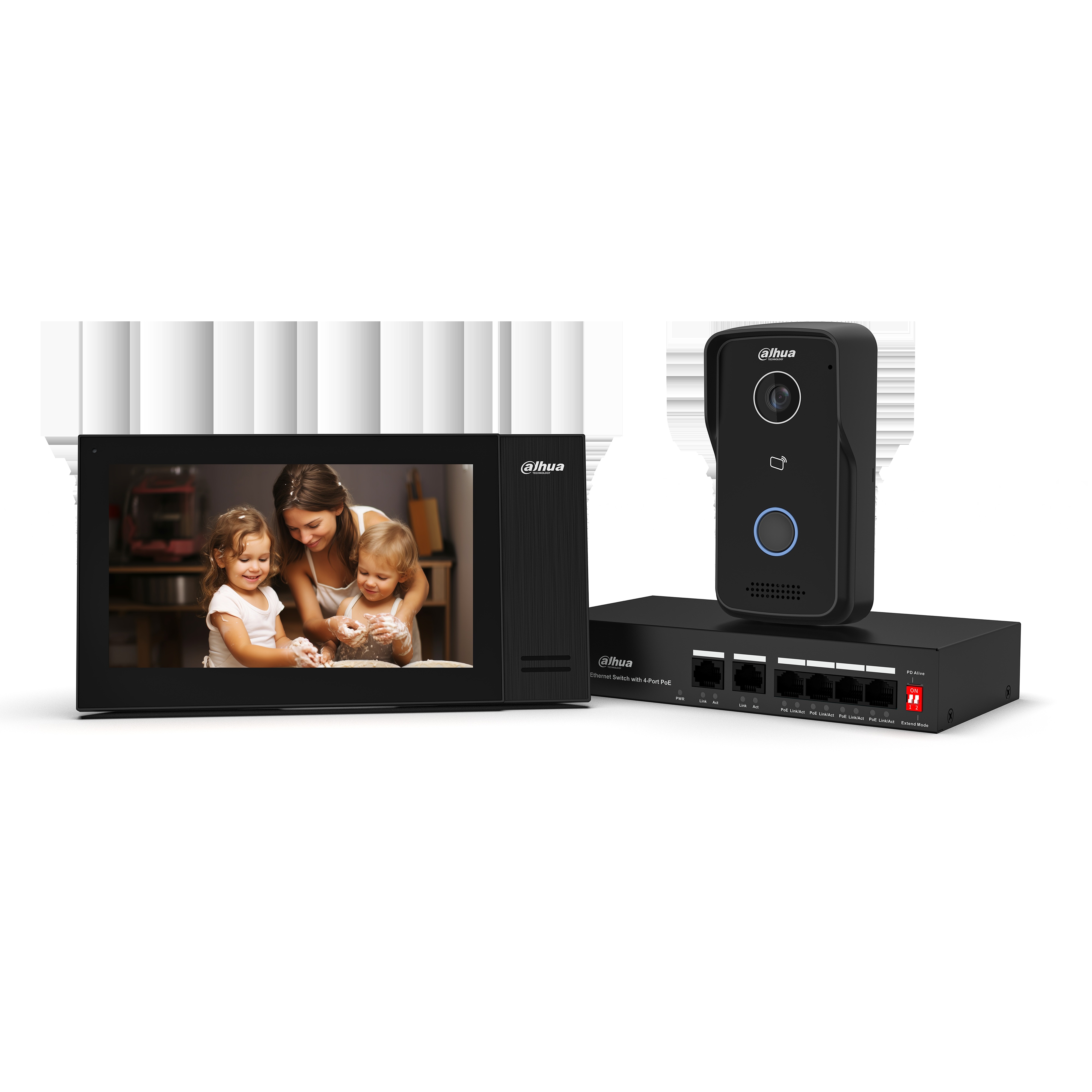 DAHUA KIT DE VIDEO INTERCOMUNICADOR IP-