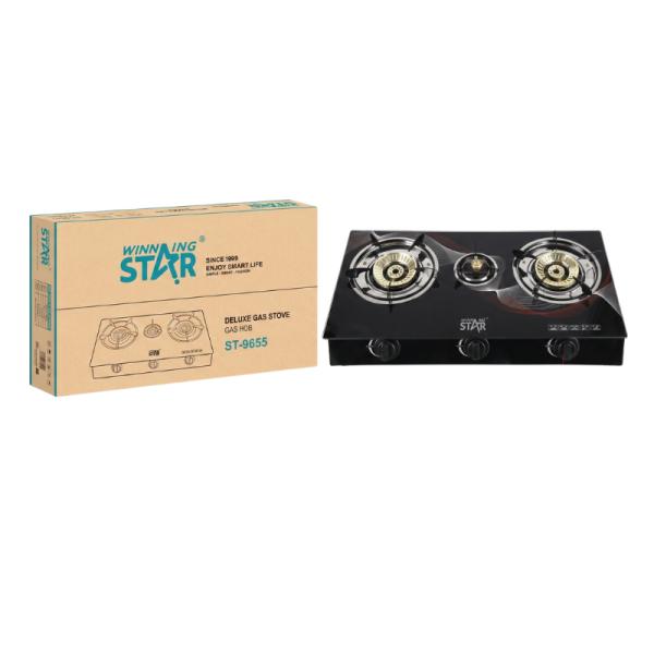 ESTUFA DE GAS DE MESA WINNING STAR ST-9655 CON ENCENDIDO ELECTRÓNICO