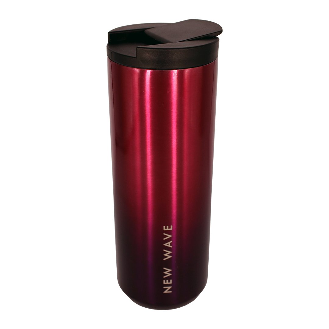SLIM COFFEE TUMBLER RED