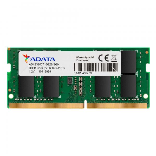 MEMORIA RAM LAPTOP ADATA PREMIER 16 GB DDR4 3200 MHZ CL22 1.2 V