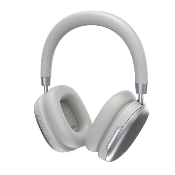 HEADSET UNNO TEKNO ZENMAX ANC BLUETOOTH SILVER