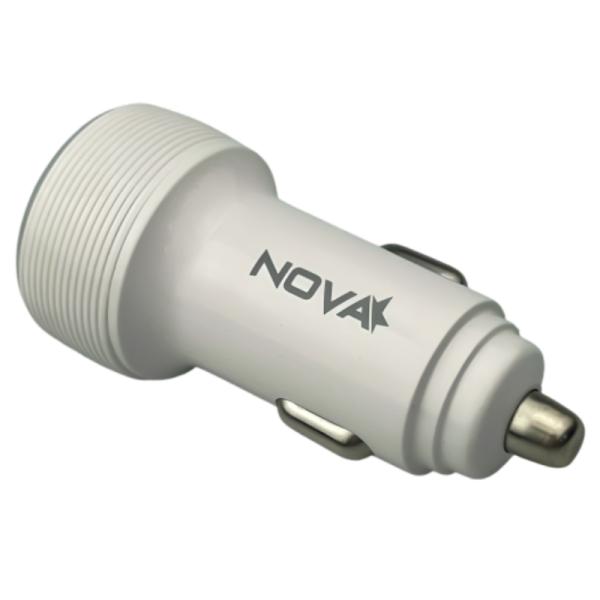 CARGADOR DE CARRO NOVA PA036EBC001C 36W 1 PUERTO USB-C Y 1 PUERTO USB-A CARGA