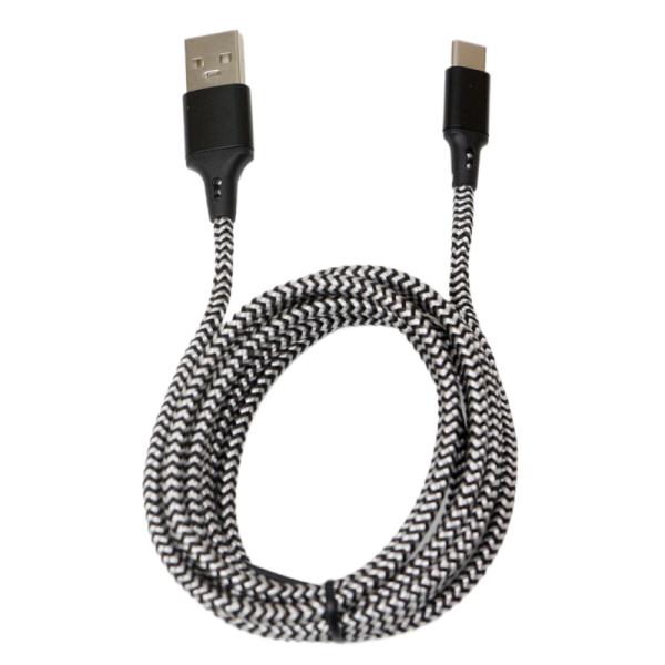 CABLE NOVA USB-C A USB 2.0 FAD31118002C CARGA RÁPIDA TRENZADO DE NYLON / DURA