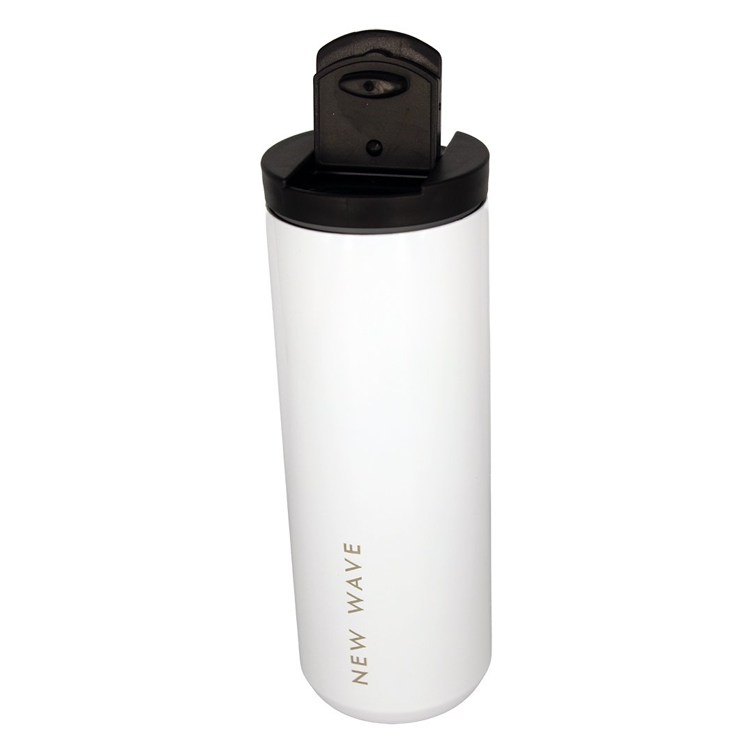 SLIM COFFEE TUMBLER WHITE