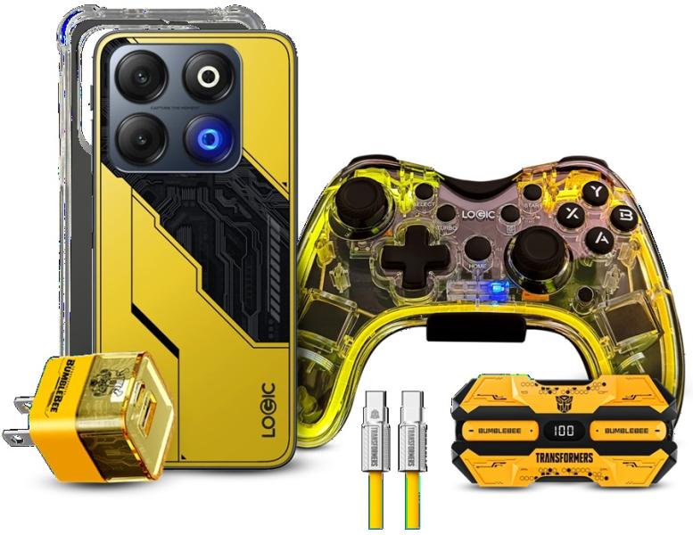 TELEFONO CELULAR LOGIC G2L GAMING 4+12GB 256GB 6.7" FHD+ DUAL SIM 4G + KIT