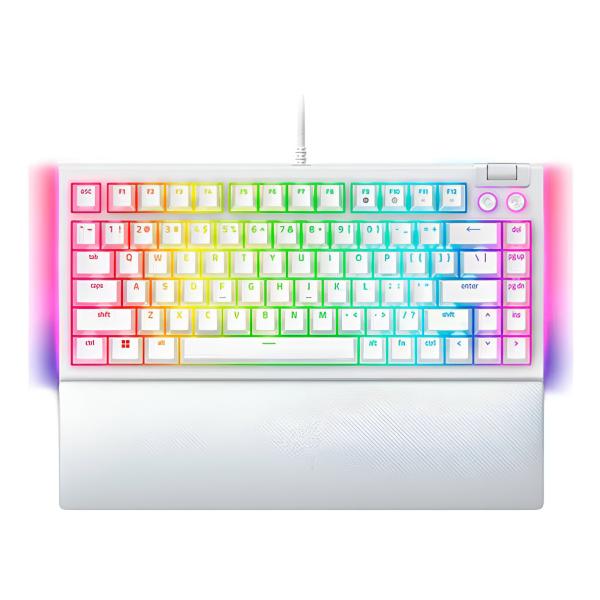 TECLADO GAMING RGB RAZER BLACKWIDOW V4 MECÁNICO ALÁMBRICO USB INGLÉS SWITCH