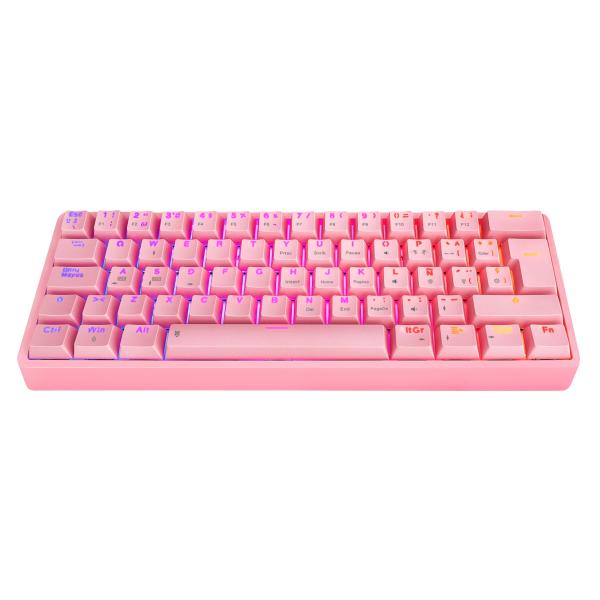 TECLADO GAMING RGB EAGLE WARRIOR KGY182U0001C 60% MECÁNICO ALÁMBRICO USB