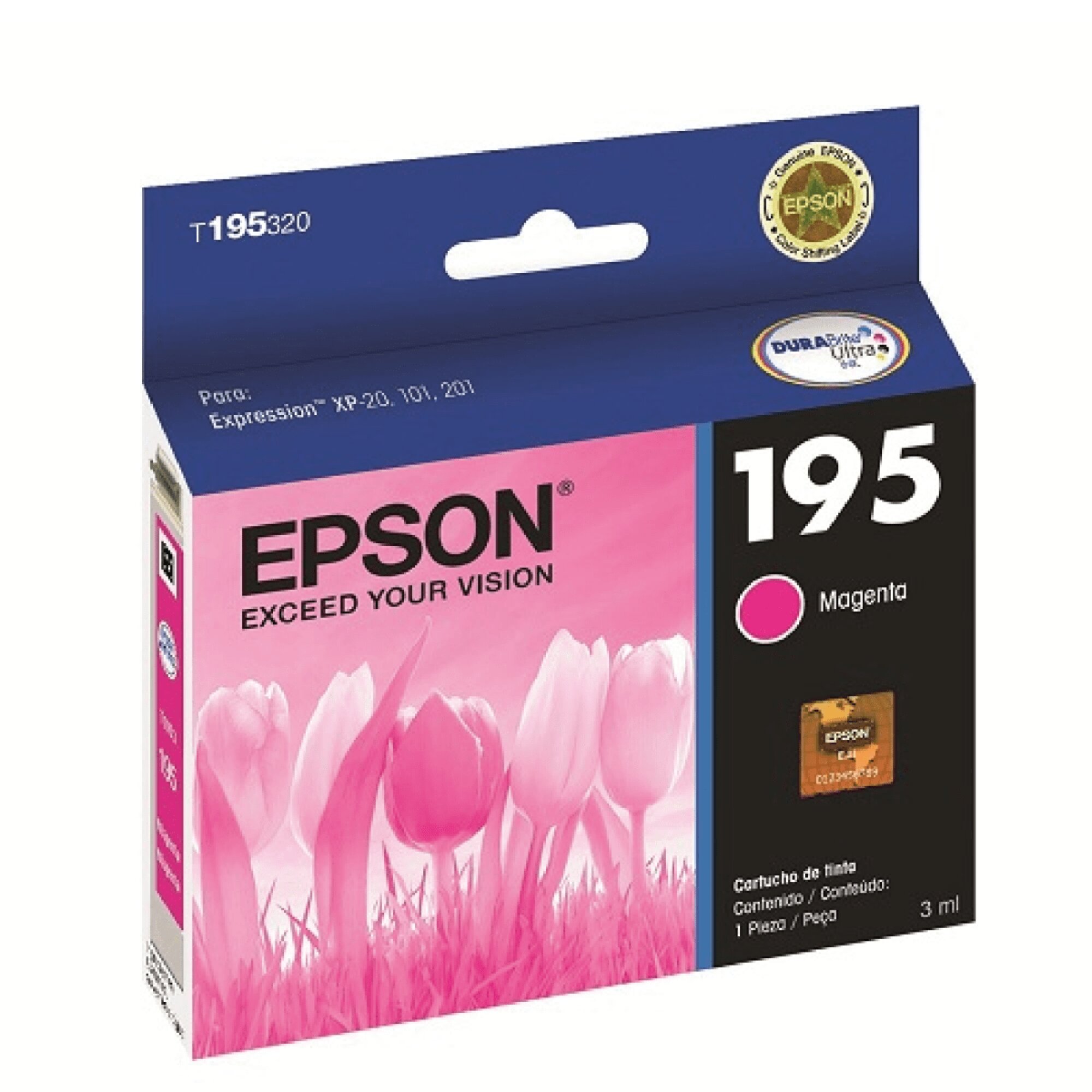 EPSON CARTUCHO MAGENTA PARA XP101/201/211 T195320-AL