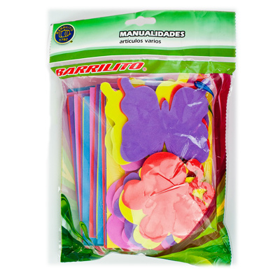 BARRILITO FOAMY MARIPOSAS FS019 SET