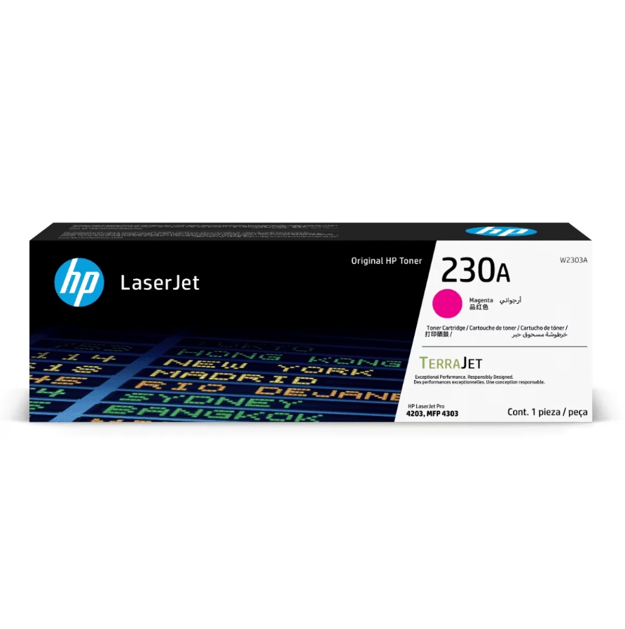HP TONER MAGENTA 230A 1800PGS W2303A