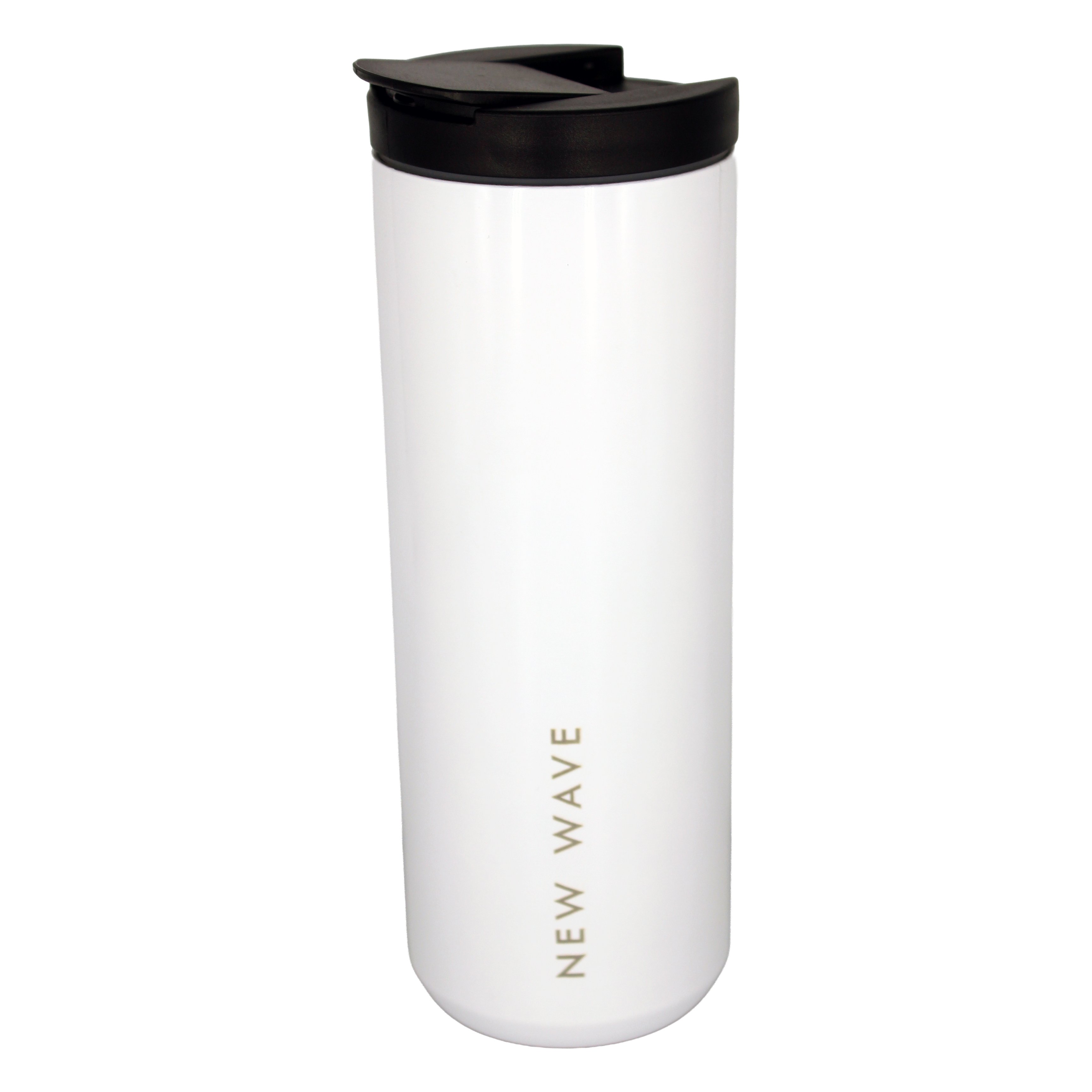 SLIM COFFEE TUMBLER WHITE