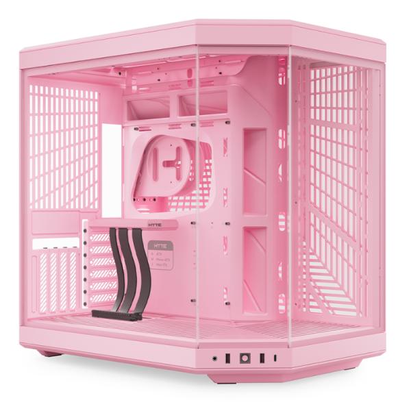 CASE GAMING HYTE Y70 MID TOWER SIN VENTILACIÓN INCLUIDA CON VIDRIO FRONTAL Y