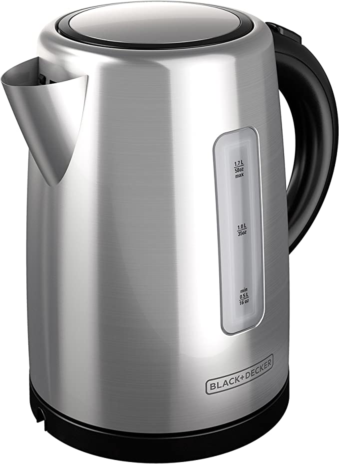 BLACK + DECKER HERVIDOR 1.7L INOX KE2000SD