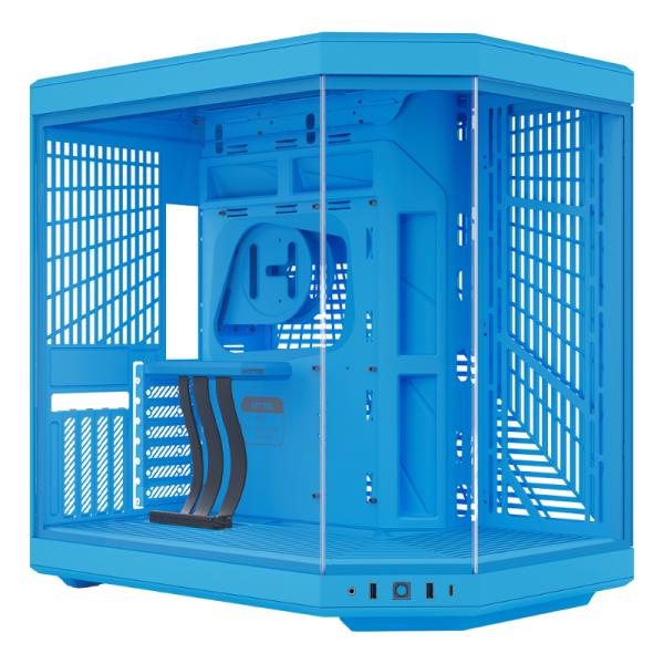 CASE GAMING HYTE Y70 MID TOWER SIN VENTILACIÓN INCLUIDA CON VIDRIO FRONTAL Y