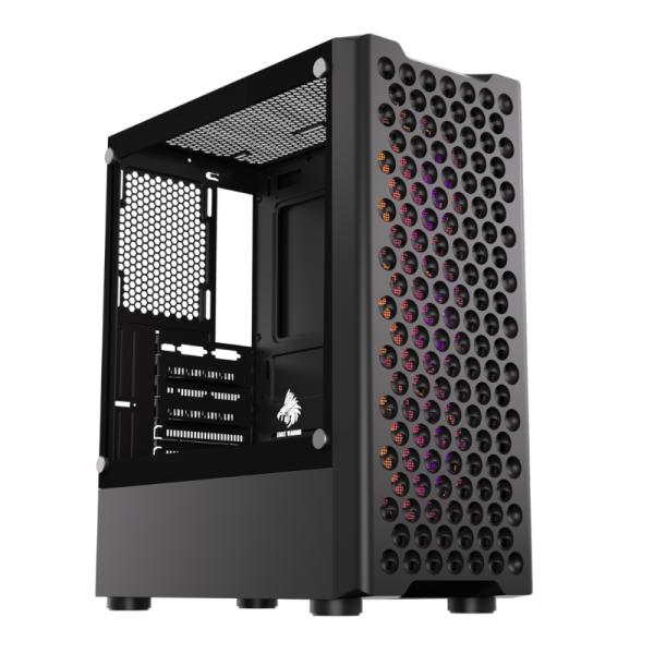 CASE RGB EAGLE WARRIOR CG06Z5RA002C MID TOWER VENTILADORES 3 DE 120MM CON