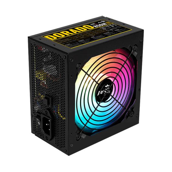 FUENTE DE PODER AEROCOOL DORADO 850W 80 PLUS GOLD NO MODULAR ATX