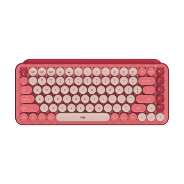 TECLADO LOGITECH POP KEYS MECANICO INALAMBRICO INGLES HEARTBREAKER