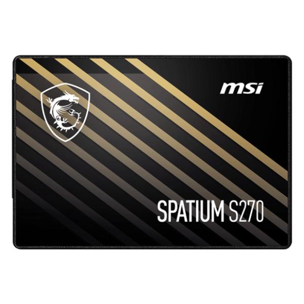 HD INTERNO SOLIDO 960GB MSI SPATIUM S270 2.5 PULG SATA III 500MB/S / 450MB/S
