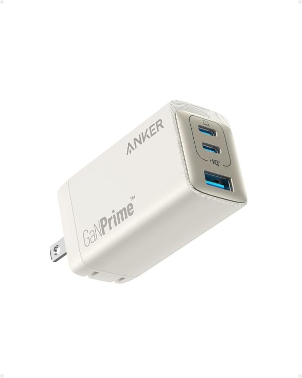 ANKER GAN PRIME WALL CHARGER, 3-PORT USB, 65W. A2668.