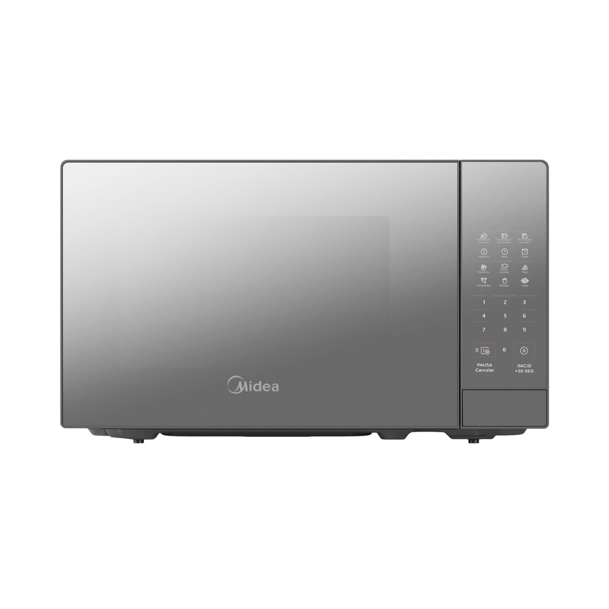 MIDEA MICROONDAS 0.7 PIES NEGRO MMDR07S2MB