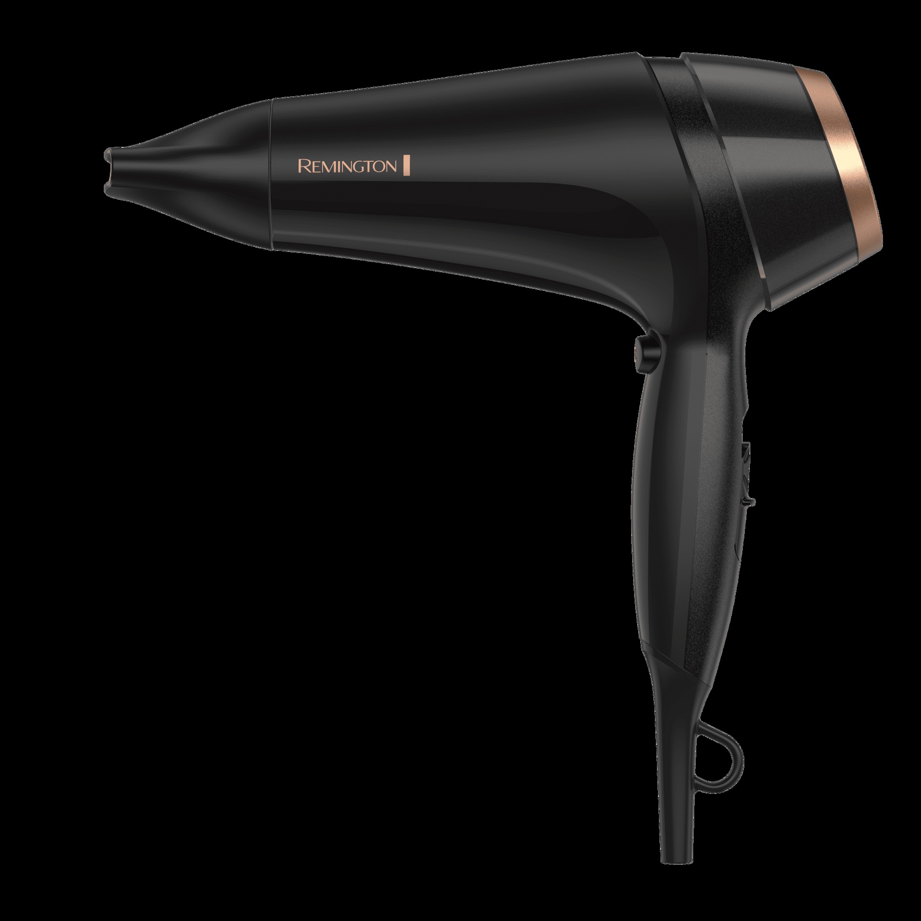 REMINGTON SECADORA DE CABELLO CERAMICA ACEITE ALMENDRAS RADIANTE 1900W NEGRO