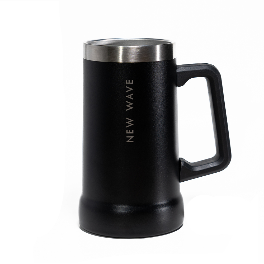BEER MUG BLACK