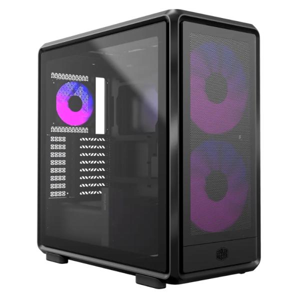 CASE RGB COOLER MASTER MASTERFRAME 600 MESH MID TOWER VENTILADORES 3 (2X200MM +