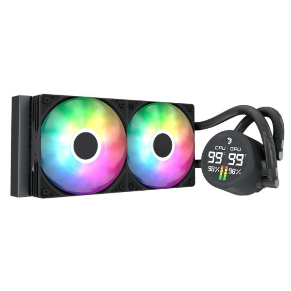 ENFRIAMIENTO LIQUIDO RGB AEROCOOL ABYSS L240R DIGI AIO 240MM LGA115X-1851/