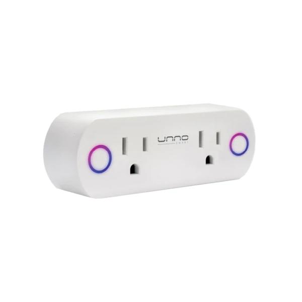 TOMA INTELIGENTE DOBLE DE PARED UNNO TEKNO WIFI