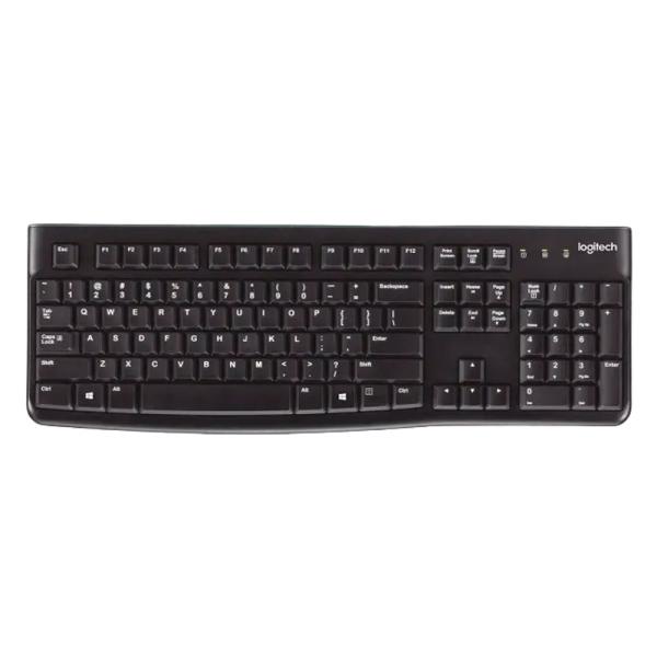 TECLADO LOGITECH K120 CORDED MEMBRANA ALÁMBRICO USB ESPAÑOL 920-004422