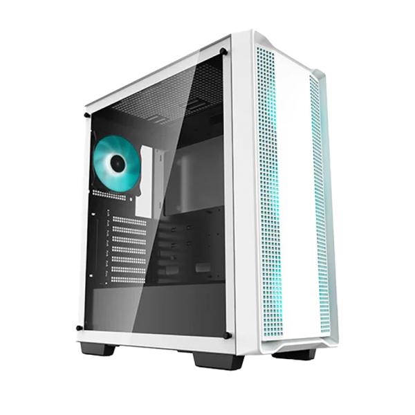 CASE GAMING DEEPCOOL CC560 WH V2 MID TOWER VENTILADORES 4 DE 120MM LED CON